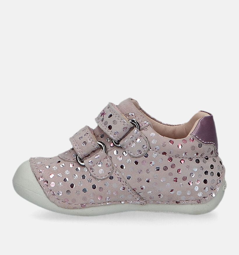 Geox Tutim Chaussures pour bébé en Rose pour filles (328502) - pour semelles orthopédiques