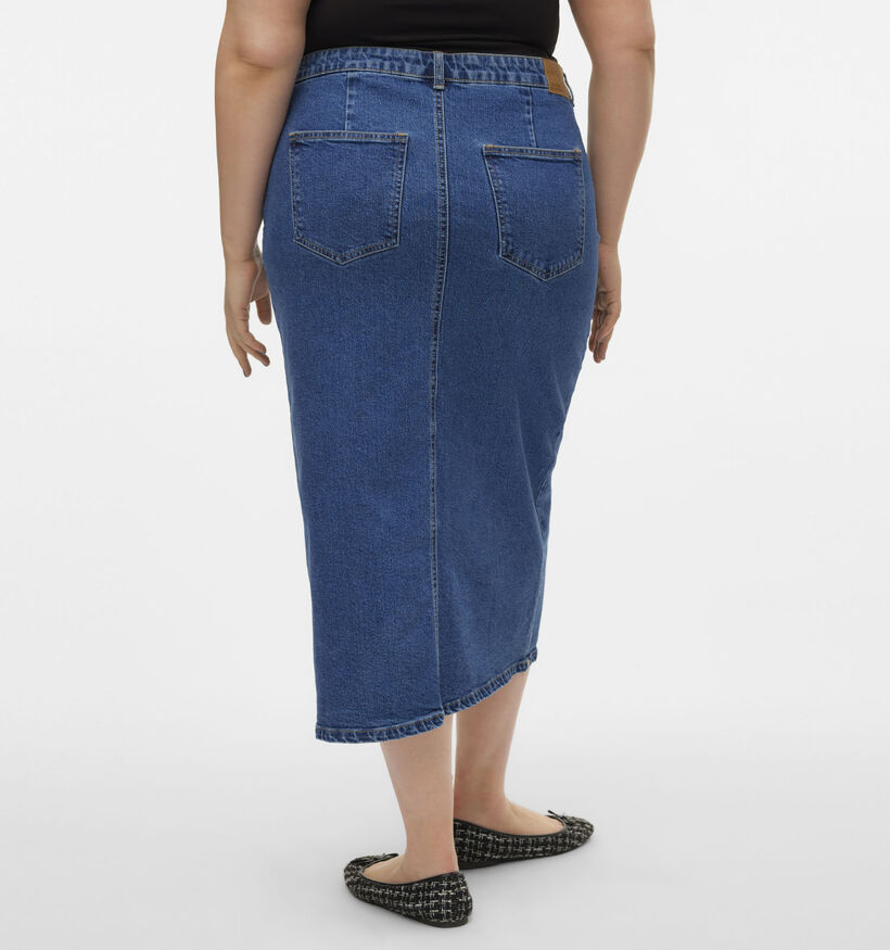 Vero Moda Curve Veri Blauwe Jeansrok voor dames (367769)