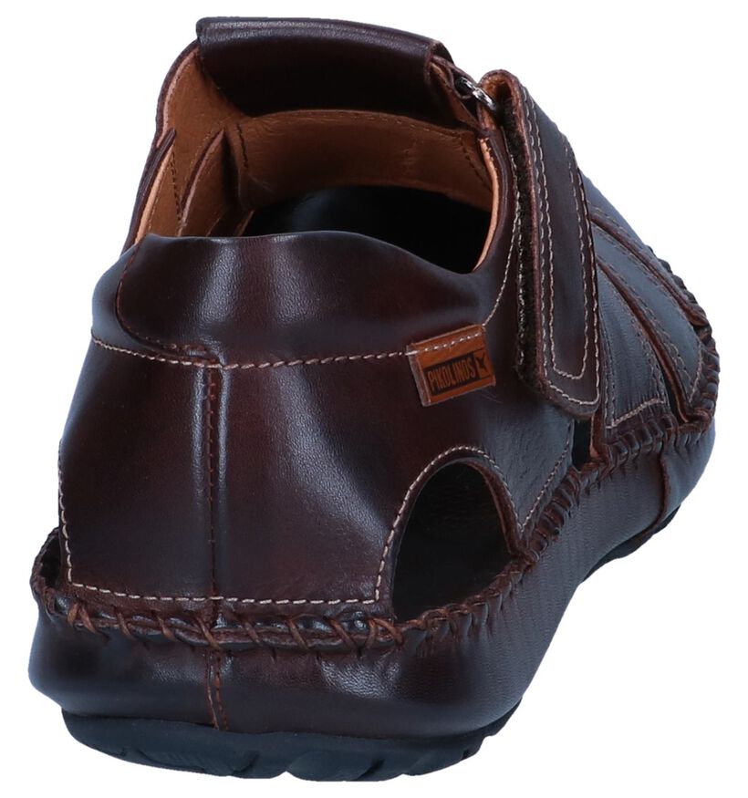 Pikolinos Cognac Sandalen in leer (308024)