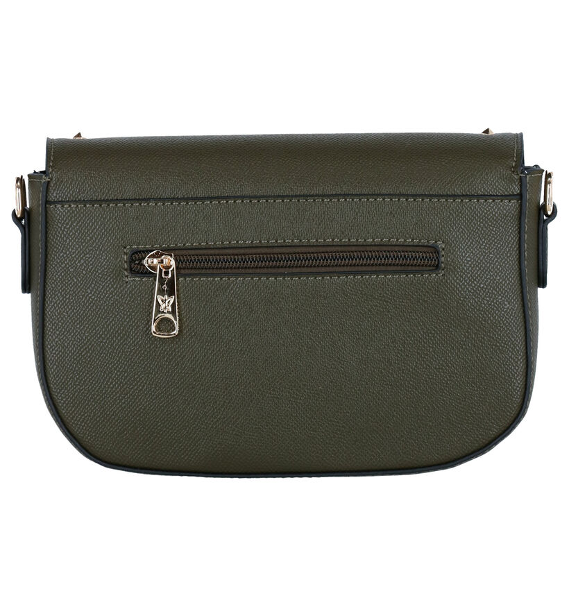 Pepe Moll Vegan Kaki Crossbody Tas in kunstleer (283586)