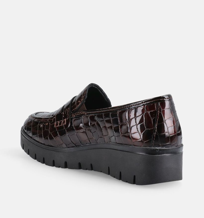 Solemade Noa Donkerbruine Mocassins voor dames (380010) - geschikt voor steunzolen