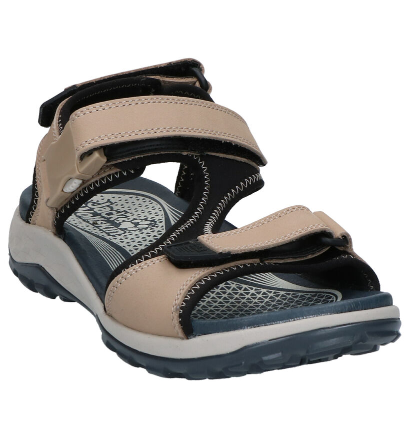Lichtbeige Sandalen Jack Wolfskin Rocky in nubuck (268012)
