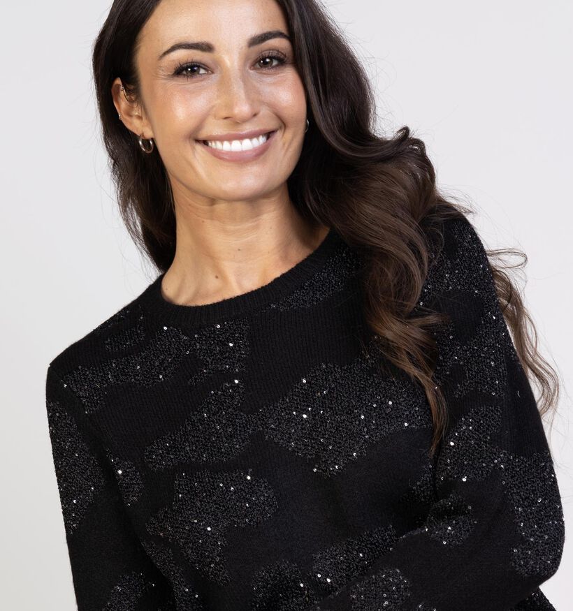 Mexx Sequins Zwarte Trui voor dames (365618)