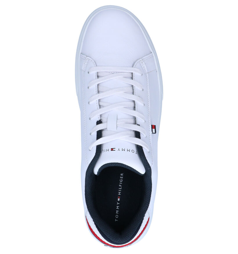 Tommy Hilfiger Essential Witte Sneakers in leer (252673)