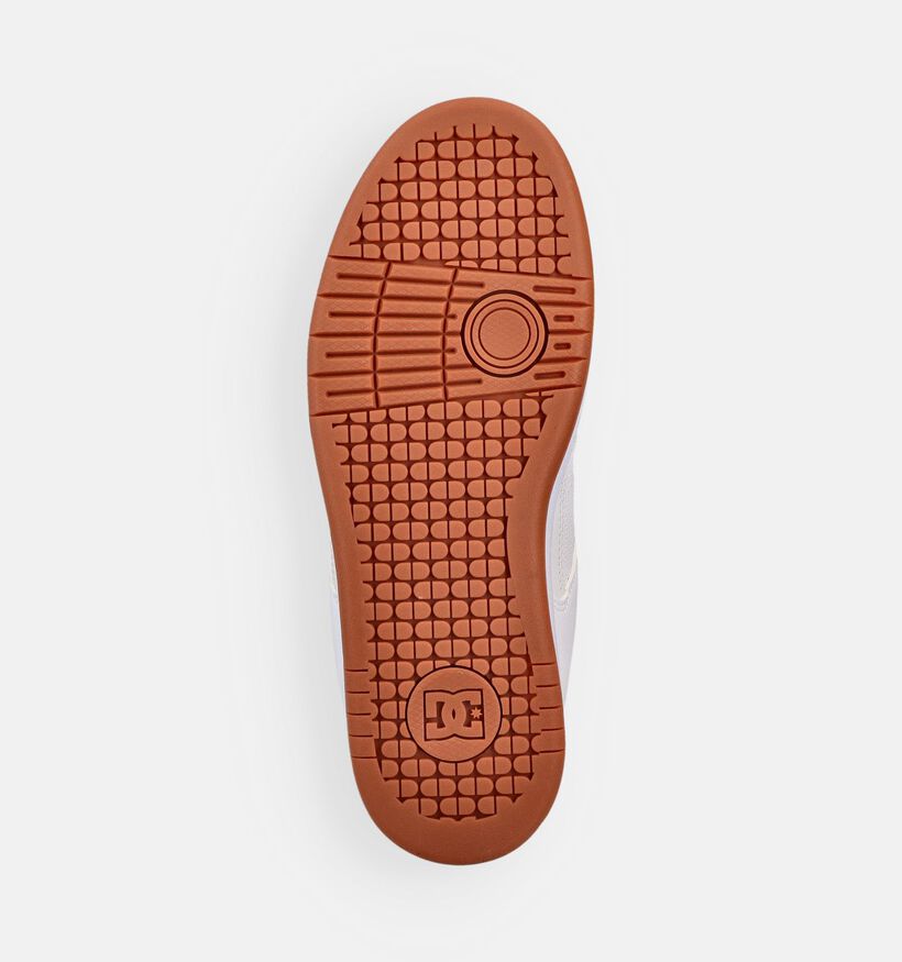 DC Shoes Manteca 4 Baskets basses en Blanc pour hommes (368741) - pour semelles orthop&eacute;diques