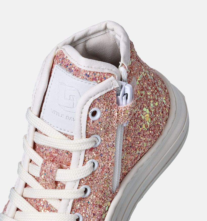 Little David Kaila C Roze Sneakers voor meisjes (355355) - geschikt voor steunzolen
