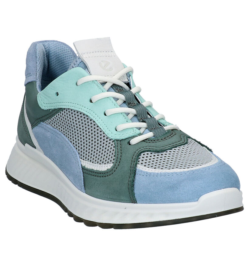 ECCO Witte Veterschoenen in stof (275325)