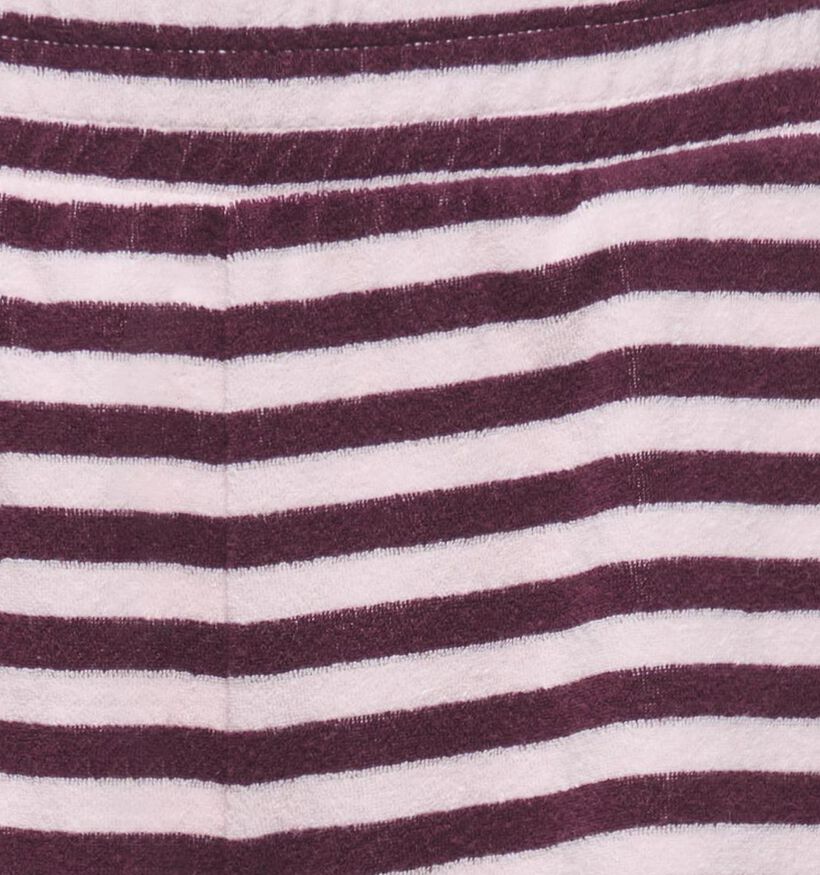 JDY Terry Pocket Short en Rose/Bordeaux pour femmes (374850)