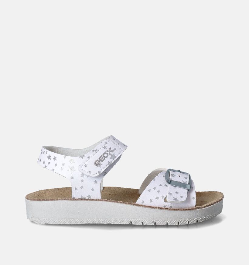 Geox Costarei Sandales en Blanc pour filles (356407)