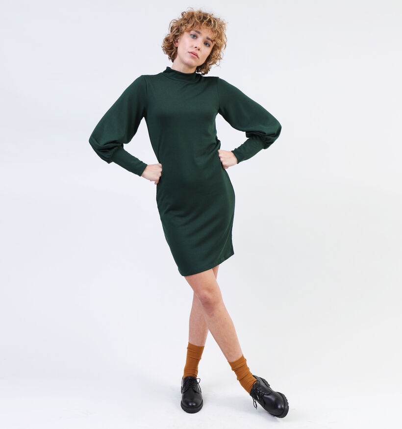 Vero Moda Malena Robe Pull en Vert pour femmes (340568)