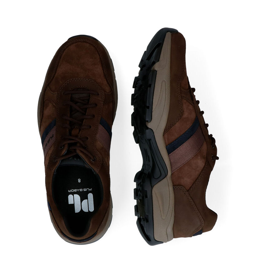 Pius Gabor Chaussures confort en Brun foncé pour hommes (314718) - pour semelles orthopédiques