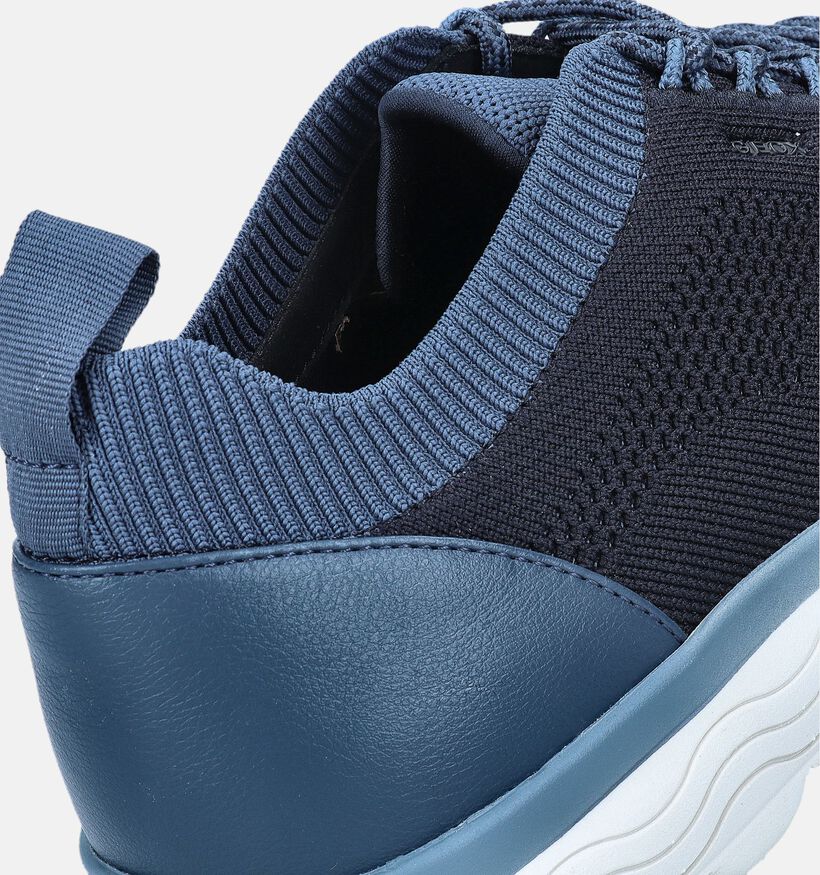 Geox Spherica Blauwe Veterschoenen voor heren (351613)
