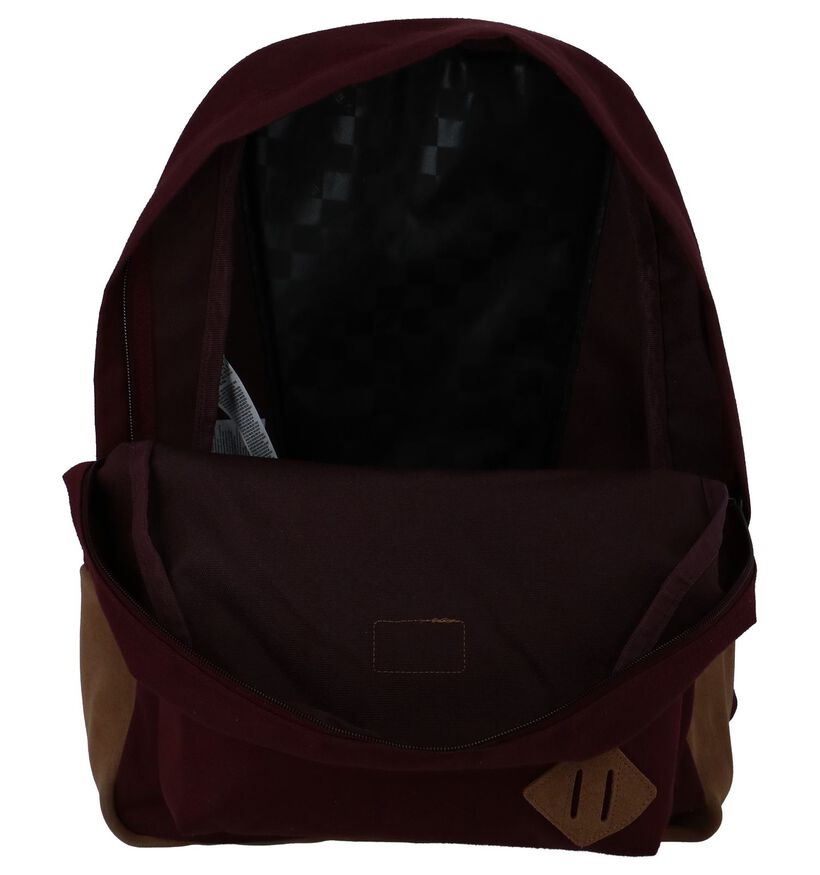 Donkergroene Rugzak Vans Old Skool II Backpack in stof (222641)