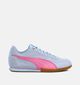 Puma Bella Donna Lichtblauwe/Roze Sneakers voor dames (359150) - geschikt voor steunzolen