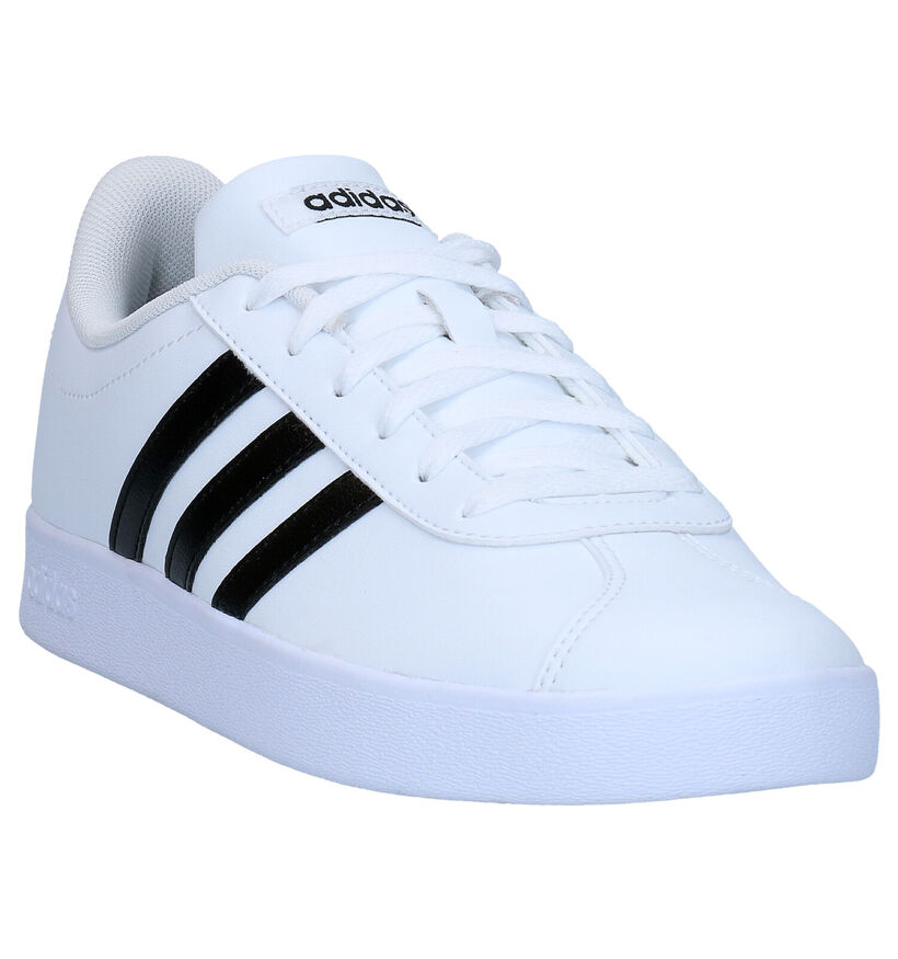 adidas VL Court 2.0 Baskets en Blanc en synthétique (301167)