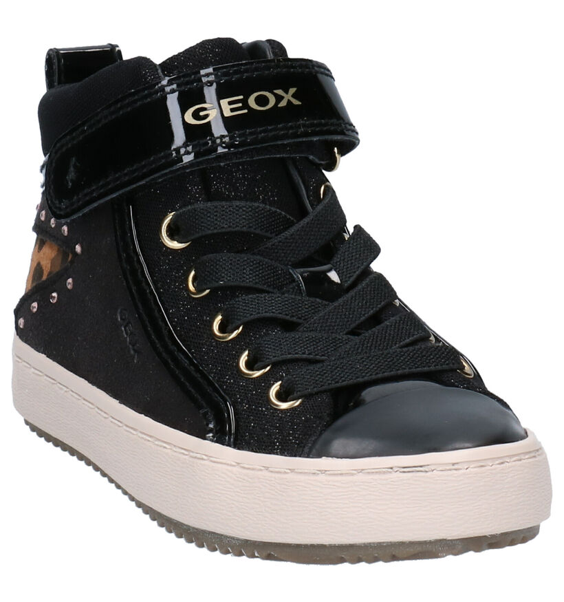 Geox Kalispera Baskets en Noir en simili cuir (295242)