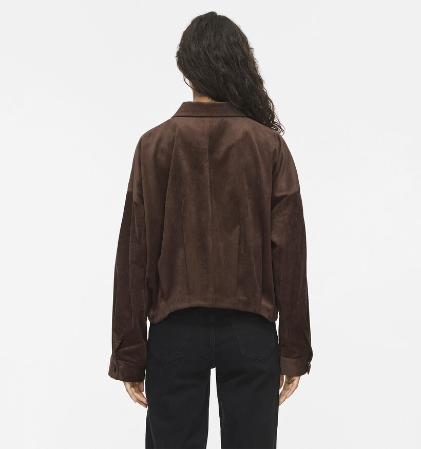 Vila Courdie Donkerbruine Korte Jas voor dames (379764)