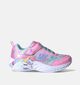 Skechers S-Lights Unicorn Dreams Baskets en Rose pour filles (361538)