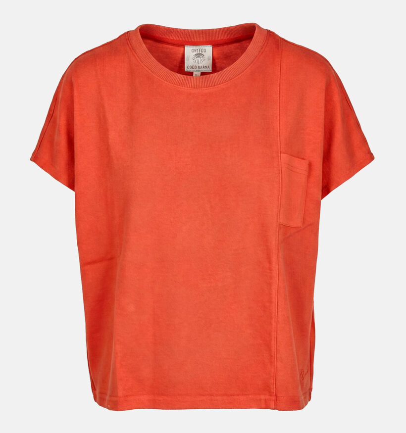 Orfeo Ava T-shirt en Orange pour femmes (371920)