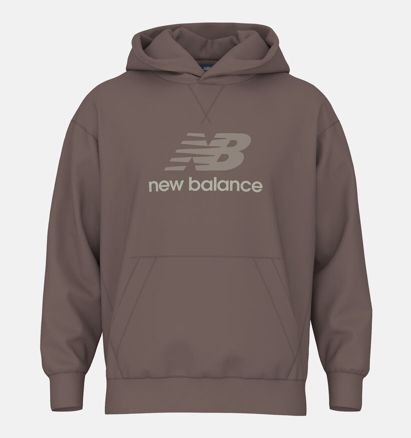 New Balance Sweatshirt en Marron pour hommes (362064)