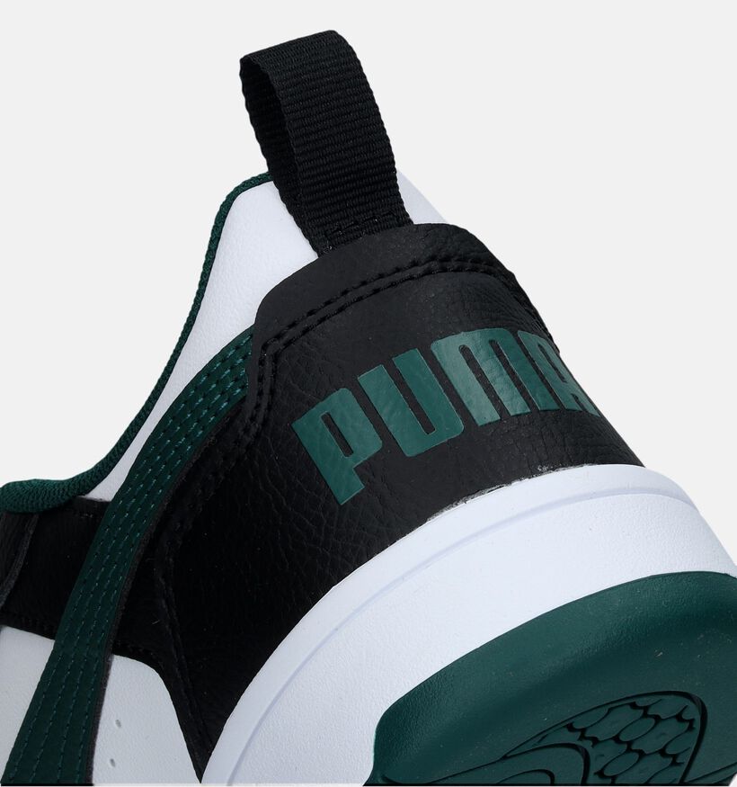 Puma Rebound v6 Baskets en Noir pour filles, garçons (342863)