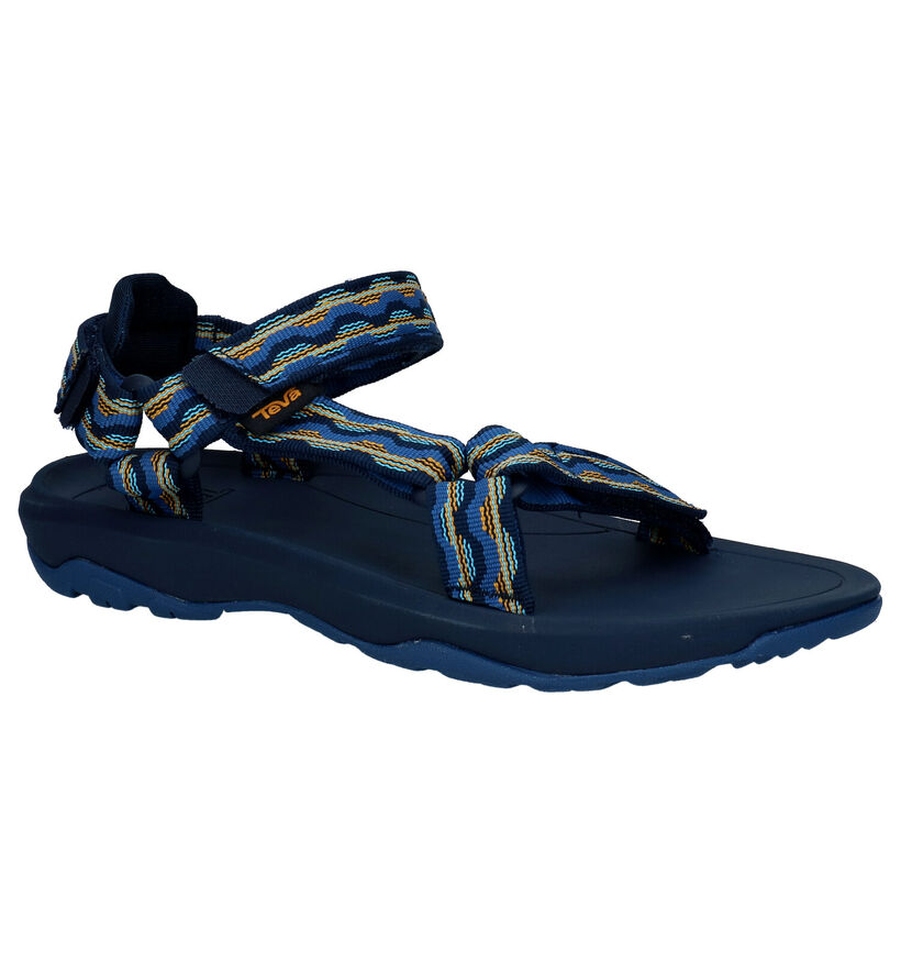 Teva Hurricane Blauwe Sandalen in stof (286623)