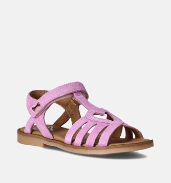 STONES and BONES Sandalen Roze