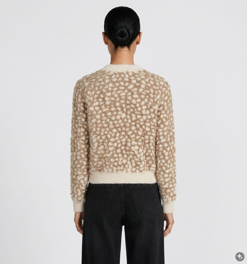 Vero Moda Jungle Pull en Marron pour femmes (377553)