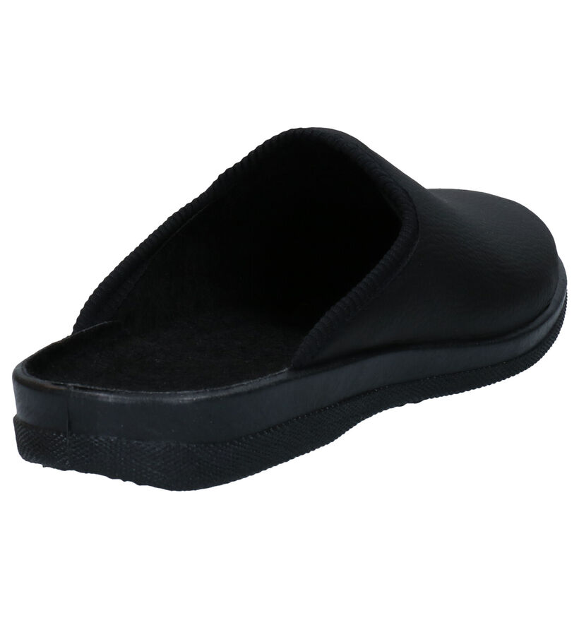 Slippers Comfort Pantoufles ouvertes en Noir pour hommes (143258)
