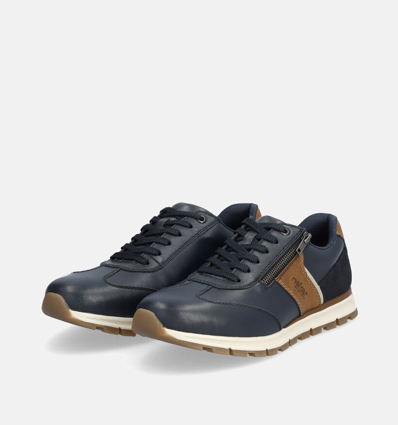 Rieker Chaussures à lacets en Bleu pour hommes (351301) - pour semelles orthopédiques