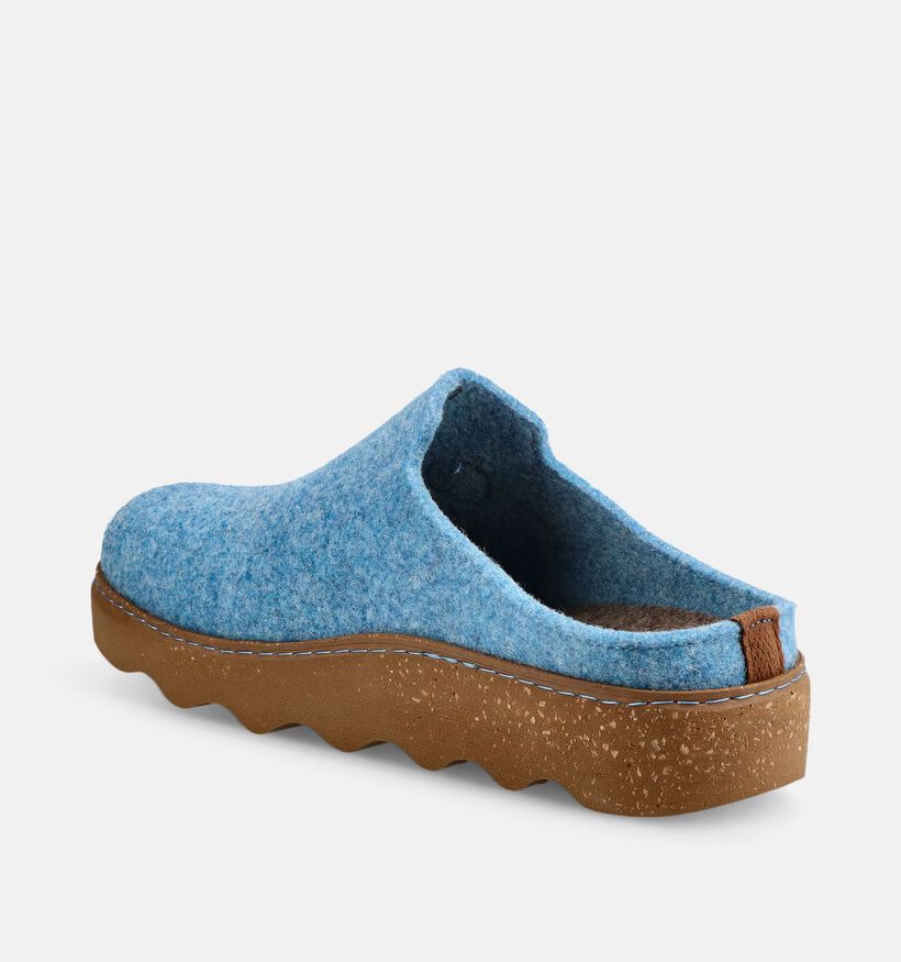 Rohde Foggia Blauwe Open Pantoffels voor dames (379797) - geschikt voor steunzolen