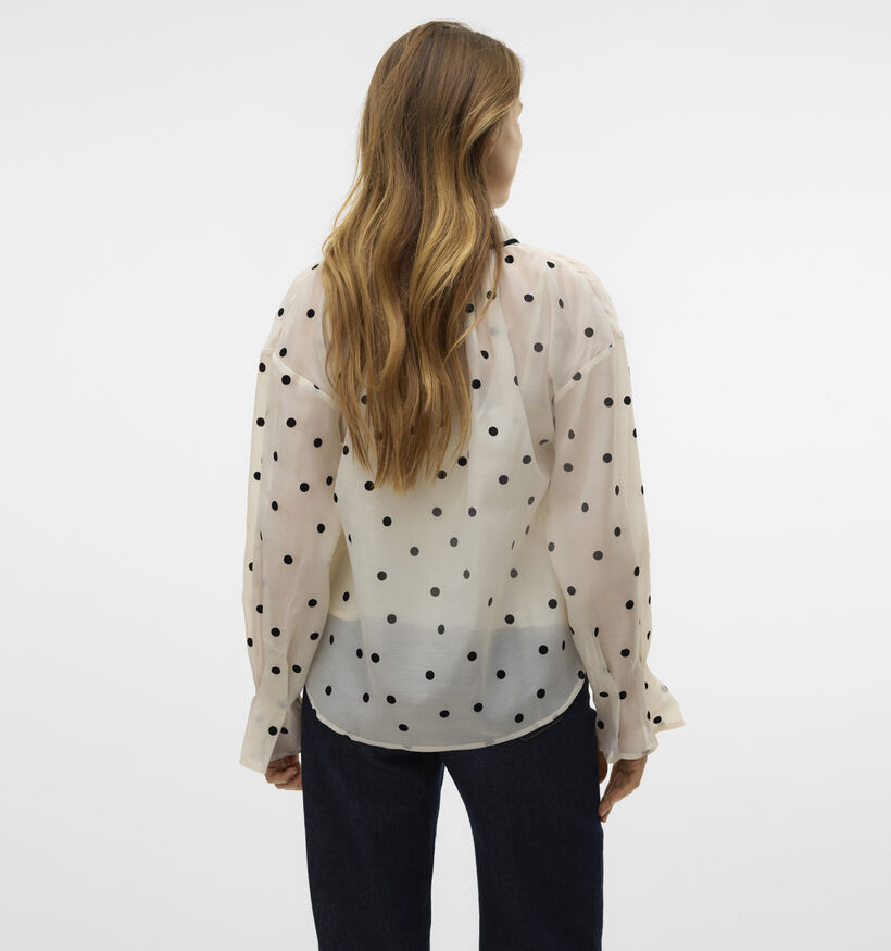 Vero Moda Yoja Blouse en Blanc pour femmes (354070)