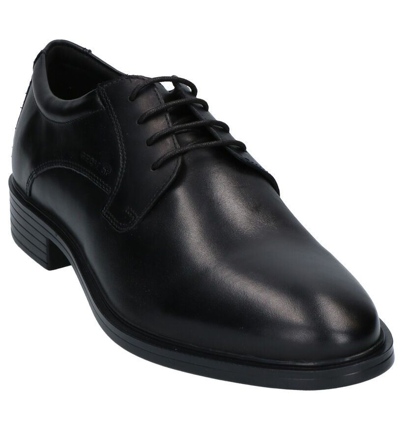 Geox Gladwin Chaussures habillées en Noir en cuir (251609)