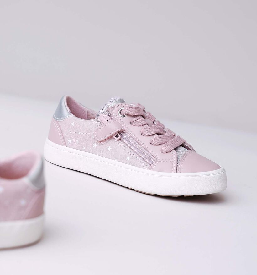 Geox Kilwi Roze Sneakers voor meisjes (335791) - geschikt voor steunzolen