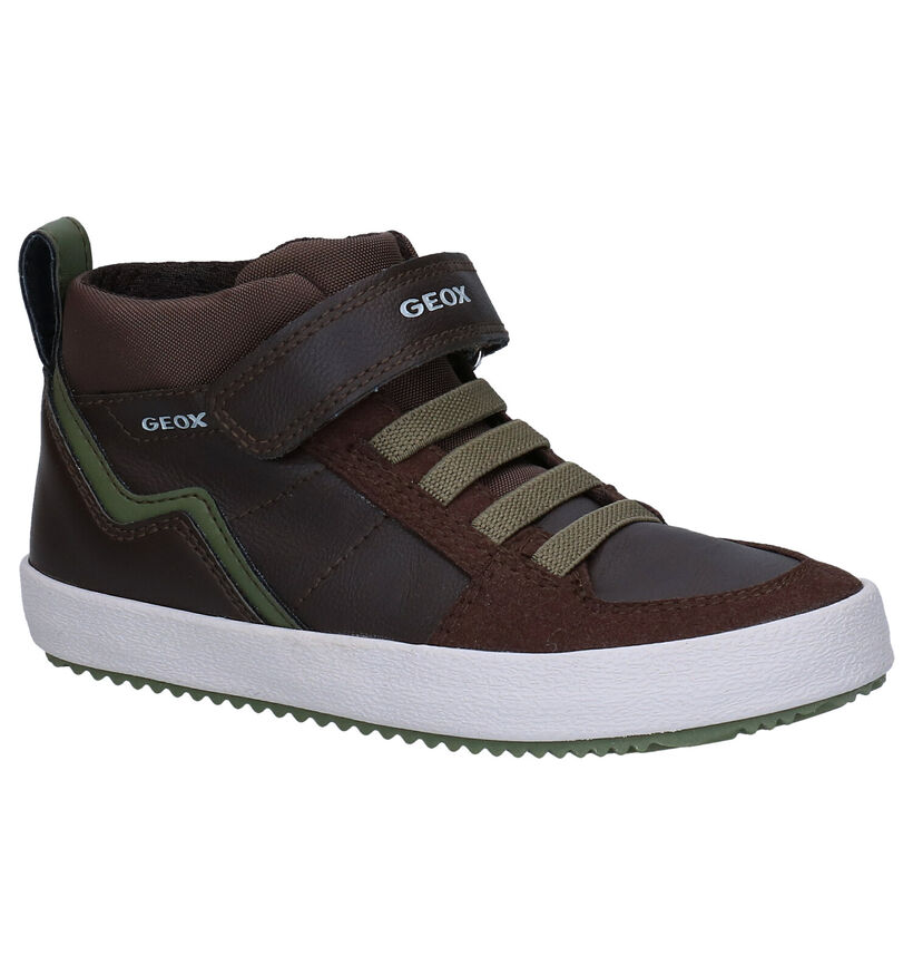 Geox Alonisso Chaussures hautes en Bleu en simili cuir (298594)