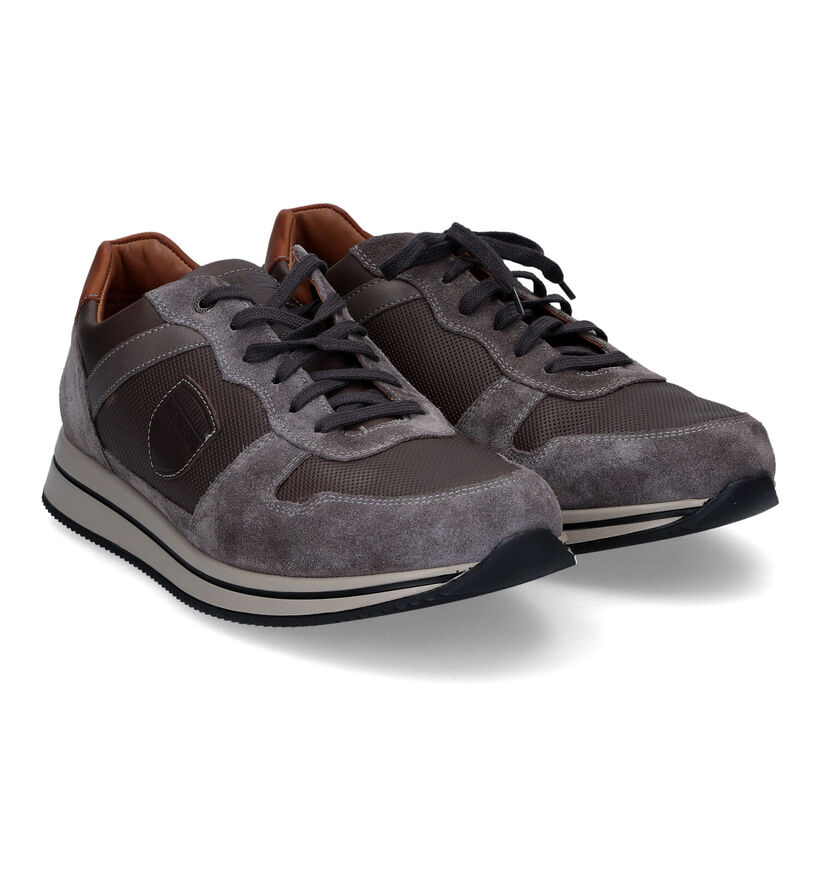 Mephisto Greg Velsport Bruine Veterschoenen in leer (317064)