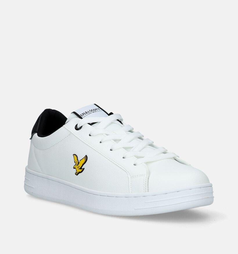 Lyle & Scott Elgin BSC Chaussures à lacets en Blanc pour hommes (337698) - pour semelles orthopédiques