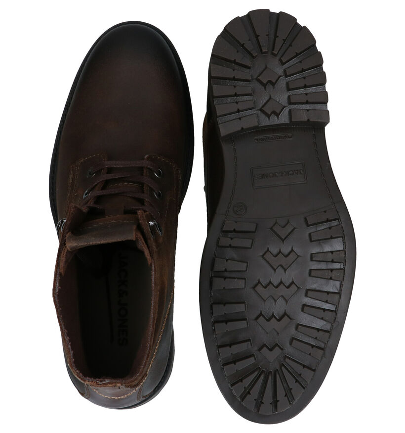 Jack & Jones Ballard Bruine Boots in nubuck (278343)