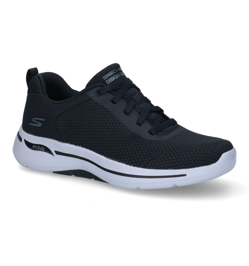 Skechers Go Walk Arch Fit Taupe Sneakers in stof (319533)