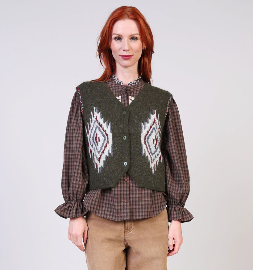 Adoré Laura Gilet en Vert pour femmes (369248)