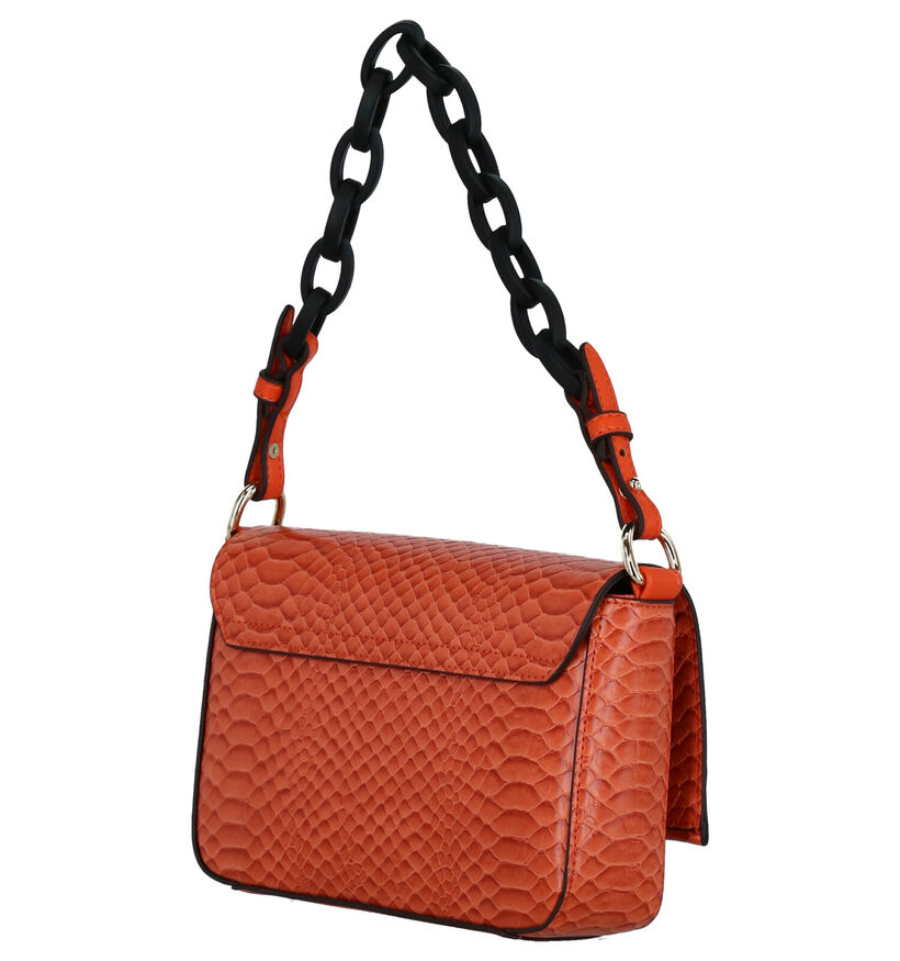 Aca Jou Catalpa Oranje Crossbody Tas in kunstleer (272916)