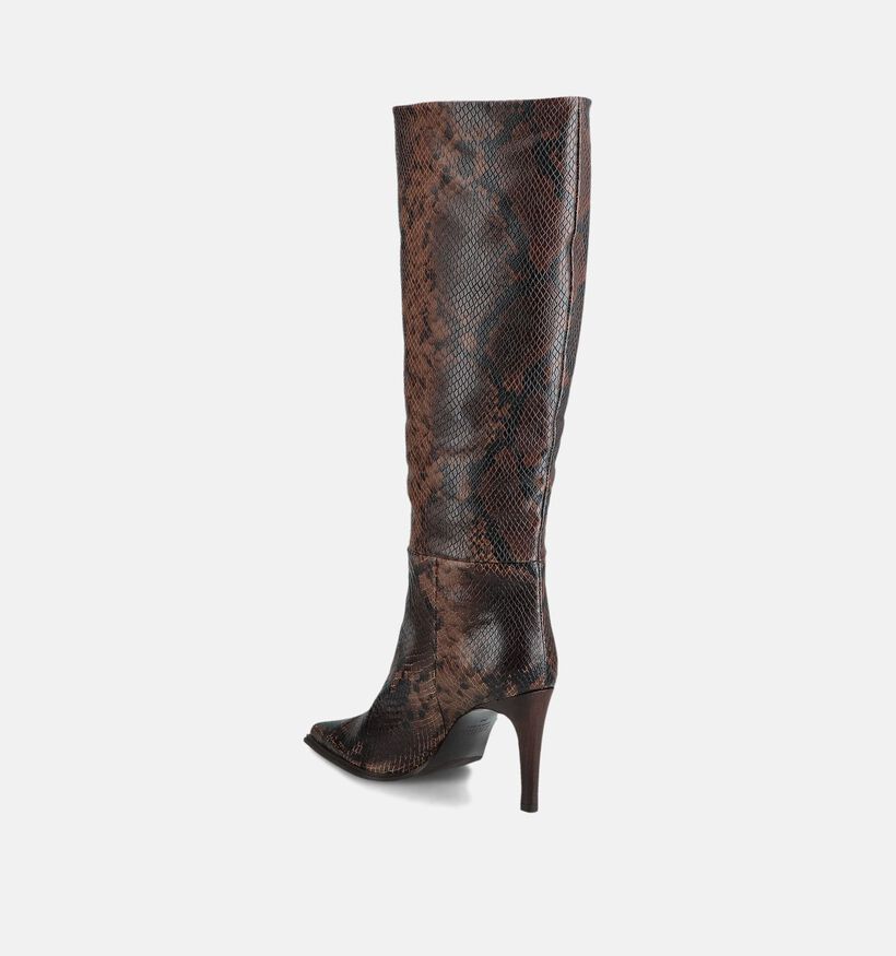 Zinda Bruine Laarzen voor dames (364429)
