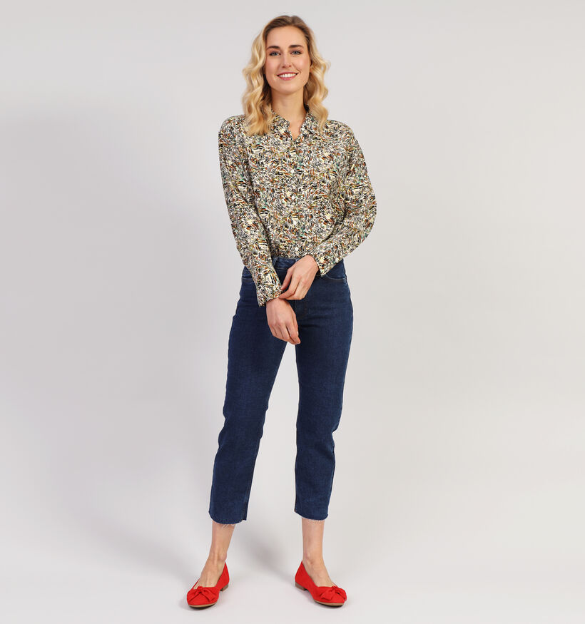 JDY Lullu Blauwe Straight leg jeans L30 voor dames (351375)