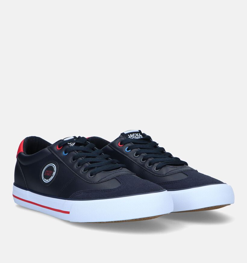 Jack & Jones Toby Pu Blauwe Sneakers voor heren (327698)