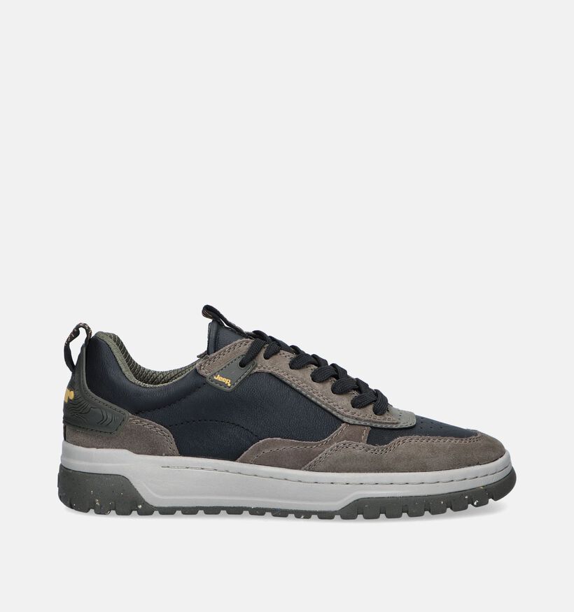 Jeep Latitude Chaussures à lacets en Vert Kaki pour hommes (344445) - pour semelles orthopédiques