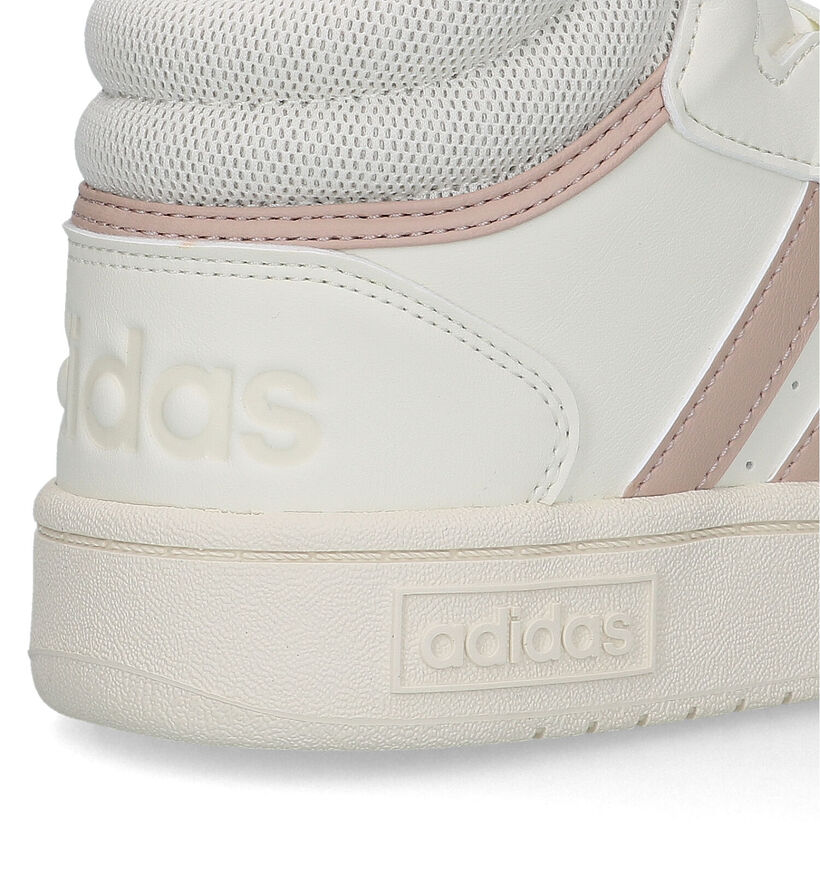 adidas Hoops 3.0 Mid Witte Sneakers voor dames (329412) - geschikt voor steunzolen