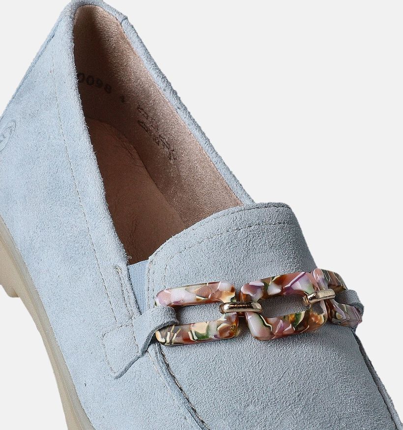 Remonte Blauwe Loafers voor dames (354857) - geschikt voor steunzolen