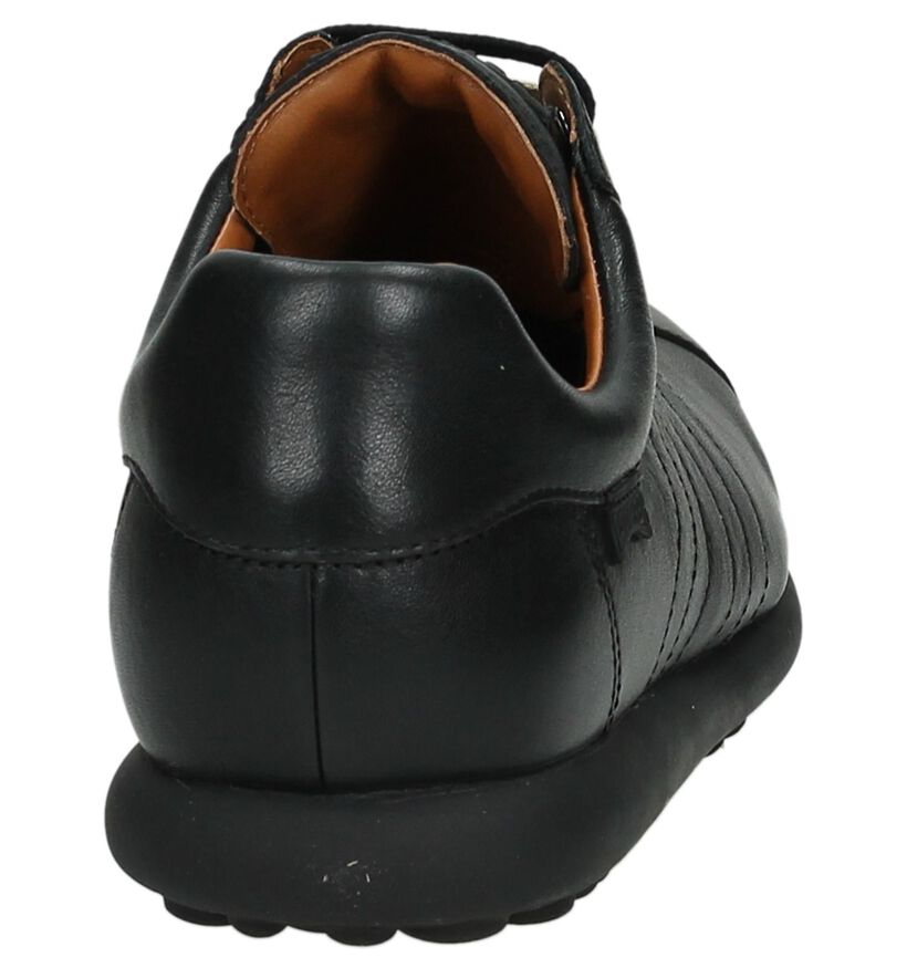 Camper Chaussures basses en Noir en cuir (168851)