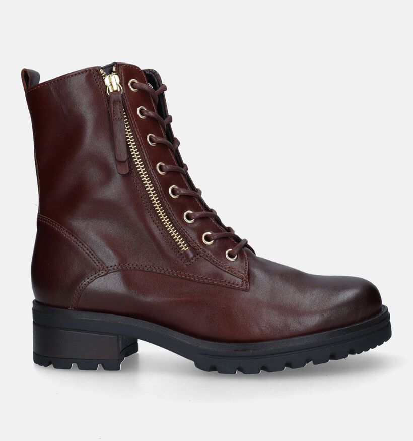 Gabor OptiFit Cognac Bottines voor dames (331136) - geschikt voor steunzolen