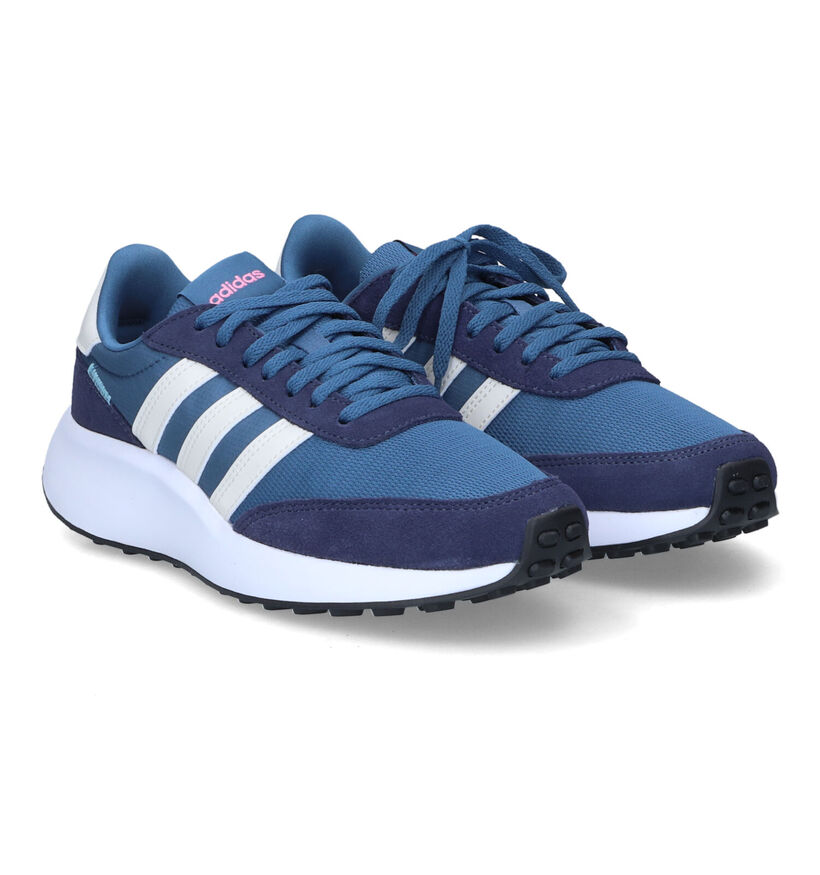 adidas Run 70S Baskets en Noir pour femmes (308319) - pour semelles orthopédiques
